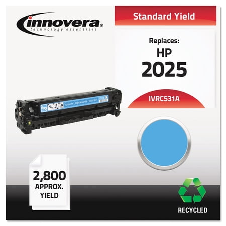 UPC: 0686024122487 | Innovera IVRC531A Remanufactured Cyan Toner Replacement for CC531A #304A 2800 Page-Yield