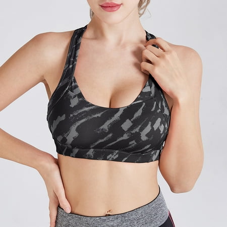 

Fragarn Sports bra yoga without steel ring quick dry running fitness underwear