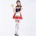 thumbnail image 5 of Women's Satin Bows Thigh High Stockings Hold-ups Snag-Resistant Knee High Long Socks, 5 of 11