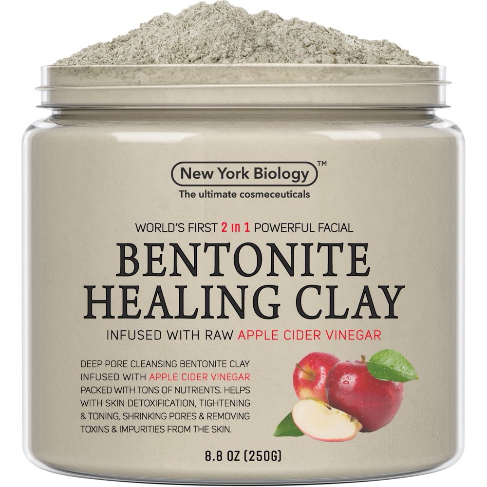 New York Biology Bentonite Clay Mask Infused with Organic Apple Cider