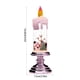 thumbnail image 3 of Xihbxyly Velas Navideñas de Noche, Efecto de Luz Cálida Led, Diseño de Resina Transparente, Decoración Festiva para El Hogar, Ambiente Festivo Romántico, Adorno de Mesa, Regalo Ideal, Tamaño 22 X 7,5, 3 of 6
