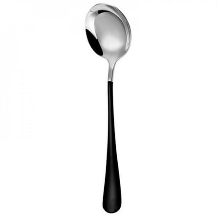 

ZDMATHE Spoon Dessert Spoon Long Handle Soup Snap Can Love Round Head Home Rice Spoon Mixing Spoon And Spoon Stainless Steel Norbi