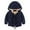 Navy, variant on Krdevn Boys Girls Winter Thicken Coat Solid Hooded Jacket Toddler Windproof Thick Warm Outwear,2-3 Years
