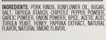 (3 pack) Fried Southern Recipe Small Batch 4oz Hot Honey Pork Rinds with a Pork Rind Granola recipe.