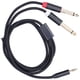 thumbnail image 2 of Adaptador de audio, cable adaptador 3683 Cable de audio dual Maleto de algodón Cable adaptador tejido de algodón Resistente y resistente, 2 of 12