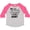 Heather and Hot Pink, variant on Inktastic My Best Friend is My Aunt with Hearts Boys or Girls Toddler T-Shirt