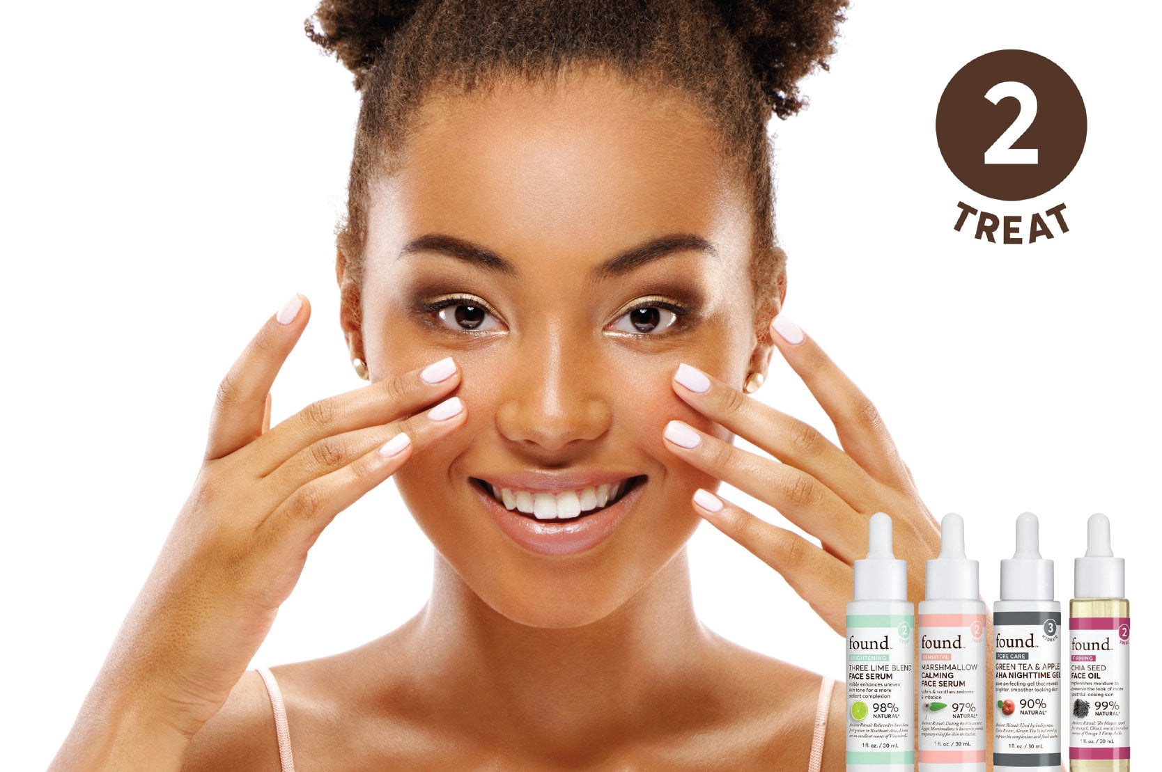 found Brightening Three Lime Blend Face Serum, 1 fl oz