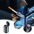 thumbnail image 1 of NARABB Clearance Car Ashtray With Lid Blue LED Light Indicator For Car, Home, Office And Travel, 1 of 9