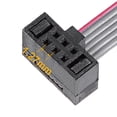 thumbnail image 4 of Unique Bargains IDC 6 Pins Connector Flat Ribbon Cable Female Connector 20cm 1.27mm Pitch,2pcs, 4 of 5