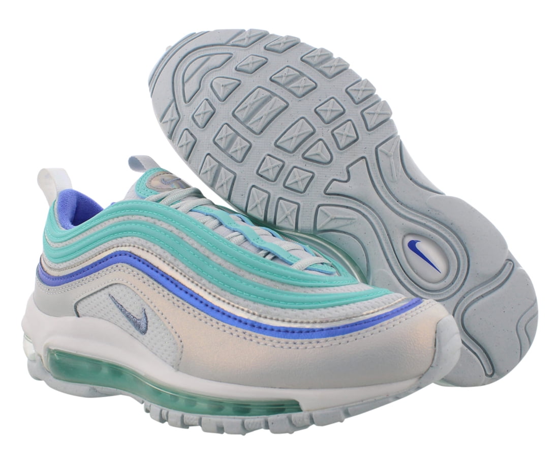 Nike Air Max 97 Girls Shoes Size 4, Color: Aura/Sphere/Aurora