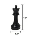 thumbnail image 4 of MegaChess Giant Games Mega Chess Sets & Giant Chess Mat, 16-Inch King, 4 of 8
