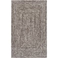 thumbnail image 2 of Mark&Day Area Rugs, 2x3 Laquasha Cottage Dark Brown Area Rug, Brown Ivory Grey Carpet for Living Room, Bedroom or Kitchen (2' x 3'), 2 of 6