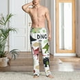 thumbnail image 6 of Lsque Cute Dinosaurs Print Men's Pajama Pants, Lounge Pant - Comfortable Home Wear,Elastic Waistband, Stylish Design-Large, 6 of 9