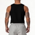 thumbnail image 6 of GrmtClth Mens 250 Years Usa Tank Top Casual American Flag Pattern Tee Summer Sleeveless Tops Trend 1776-2026 Print Shirt Black XL, 6 of 6