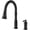 Matte Black-2 Hole Vintage Style, variant on Vintkitchen Faucets With Pull Down Sprayer