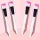 thumbnail image 3 of Barras blancas, barras de polvo, brochas para máscara, brochas de maquillaje, brochas de belleza, herramientas para máscara, máscara de tóner para limpiar brochas pequeñas (10 unidades), 3 of 5