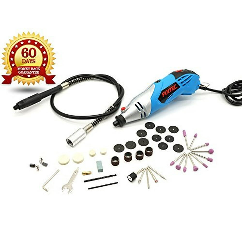 fixtec rotary tool kit, dremel tool set with 40 multifunctional