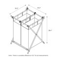 thumbnail image 2 of Furinno Wayar Foldable Double Laundry Sorter, 2 of 2