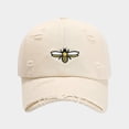 thumbnail image 2 of Caywon Womens and Mens Fashion Print Baseball Cap Spring Summer Quick Dry Breathable Beach Cap Outdoor Running Sports Sun Hats(Beige,Free Size), 2 of 2