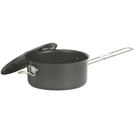 Stansport Solo 2 Steel Cook Pot, Black Granite Non Stick