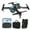 Black, variant on Drone with Camera 4K, FPV Drones 248G RC Plane GPS Drone for Adults with Brushless Motor, 5G Transmission, Waypoint Fly, Auto Return, Gesture Control, Batteries, 46Mins Flight