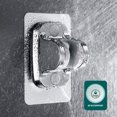 thumbnail image 4 of Soporte para cabezal de ducha sin perforaciones Montaje de ducha Accesorios impermeables para el hogar (Plata), 4 of 6