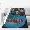 thumbnail image 5 of Hetalia World Series Crew Flannel Blanket Funny Ultra-Soft Micro Warm Throw Blanket Fleece Blanket Interesting Gift 60"X50", 5 of 9