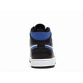 thumbnail image 4 of Jordan Men's 1 Mid White Black Racer Blue Shoes, from StockX, 4 of 5
