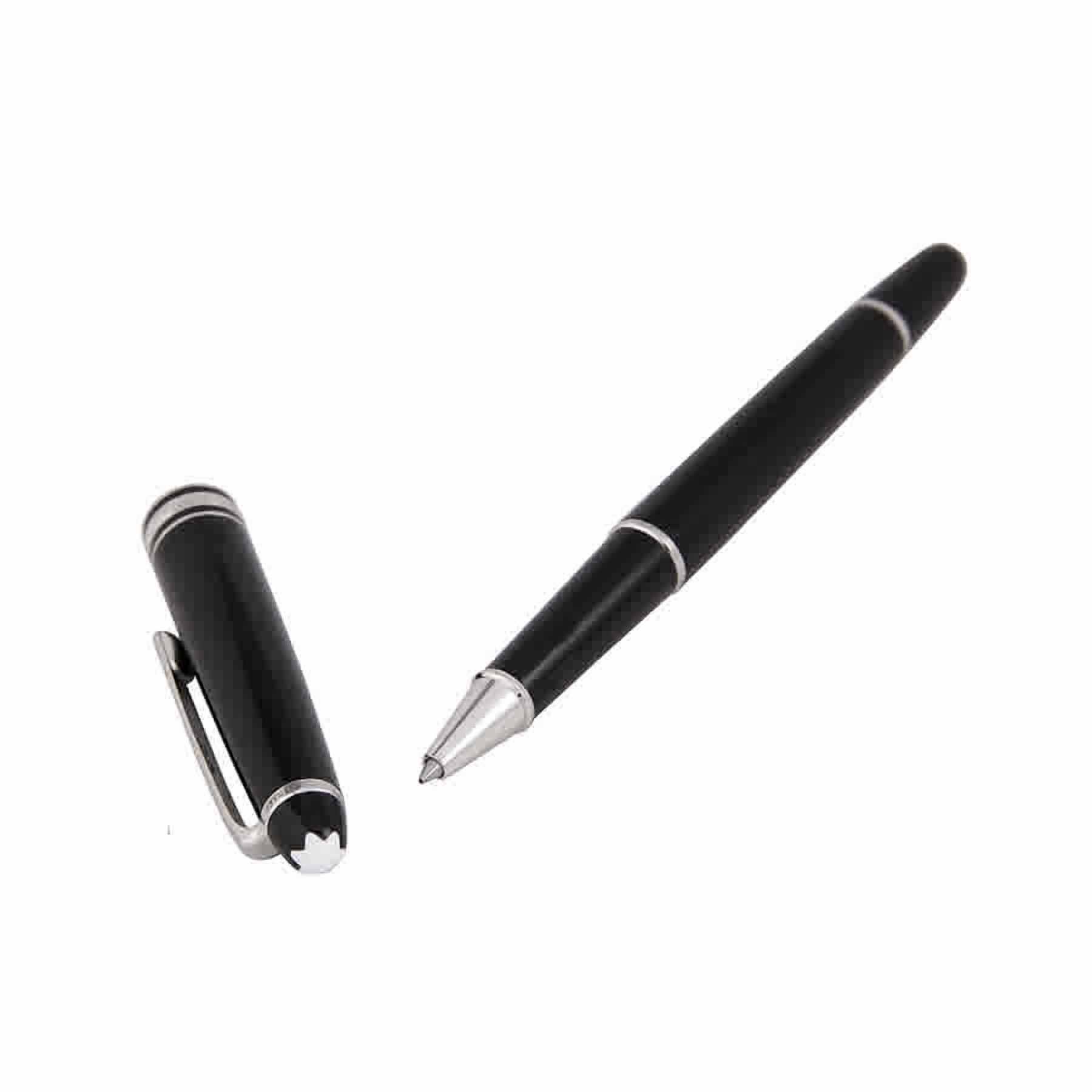 Montblanc Meisterstuck Platinum Finish Classic Luxury Rollerball Pen 163