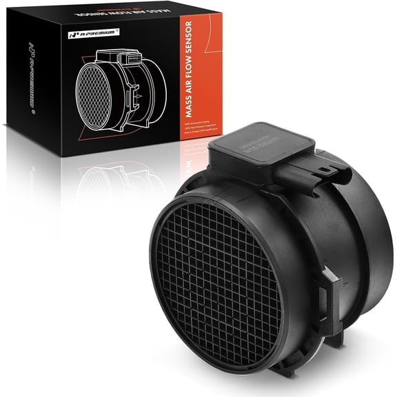 A-Premium Mass Air Flow Sensor Meter Compatible with BMW [E46] 325Ci, 325i, 330i 2003-2005 & X3 E83, Z4 E85, 2004 2005 - [fits 6Cyl DOHC, 3.0L 2.5L, 6-Pin] - Replace# 13627513956, 13627566983