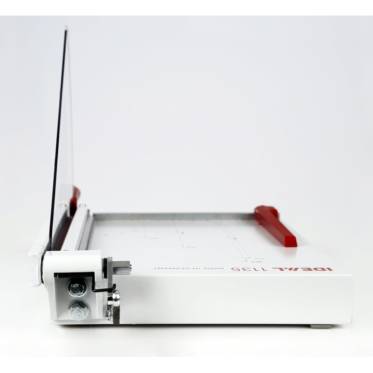 IDEAL. Guillotine Paper Cutter, for 13.75 Cutti, Color: White