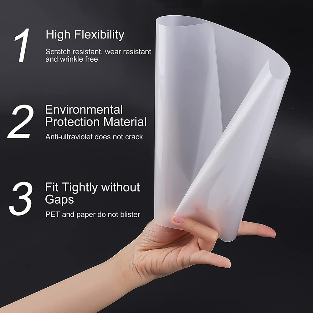 500Pack Thermal Laminating Pouches 3 Mil 9" x 11.5" Letter Size Laminator Sheets