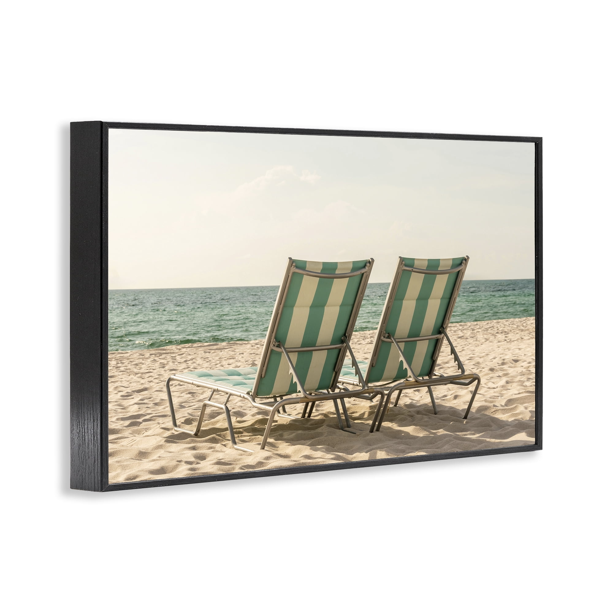 Stupell Industries Invitation To Relaxation Black Framed Giclee Art, design by Elena Chukhlebova
