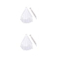 thumbnail image 4 of relayinert 2pcs Bride Veils Headdress Lightweight Wedding Accessories for Gift 2Set, 4 of 6