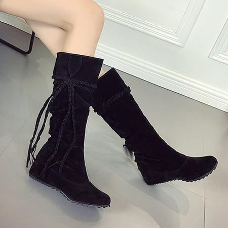 

Njoeus Ankle Boots for Women Womans Winter Boots Winter Boots for Women Shoes Low-Heel Comfortable Outdoor Non-Slip Outdoor Mid-Calf Boots