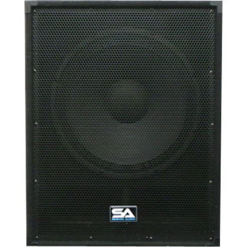Seismic Audio Aftershock 18(Pair) Subwoofer System, 800 W RMS, Black - image 2 of 3