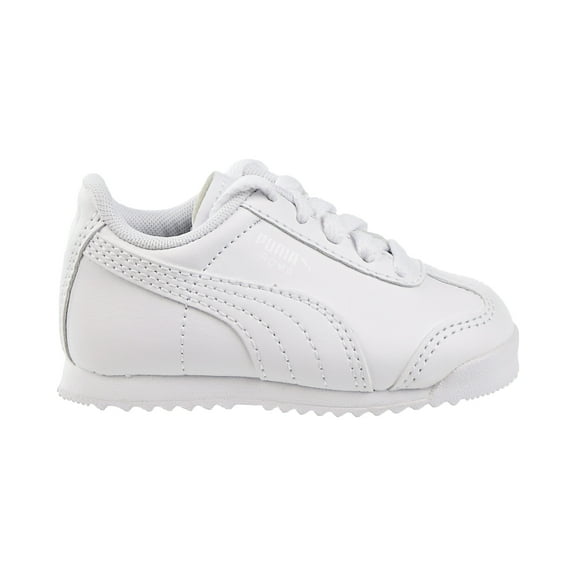 Puma Roma Basic Toddlers/Little Kids Shoes White/Light Gray 354260-14