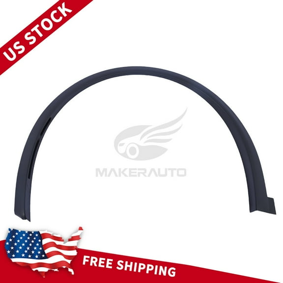 For Tesla Model X 2021 2022 2023 2024 Front Left Fender Flare Wheel Molding Without Sensor