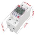 thumbnail image 4 of Labymos Tuya WiFi Intelligent Automatic Reclosing Protector Multifunctional Current Voltage Monitoring Circuit Breaker LCD Display, 4 of 8
