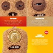 Fuggler Fugg Nuggets 3.5 Inch Plush Keyring Collectible by ZURU Featuring Funny Ugly Monster Designs with Human‑Like Teeth, Wild Expressions, Durable Clip, and Portable Chaotic Personality