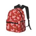 thumbnail image 2 of Lsque Rose Flowers Classic Casual Backpack - Large Capacity Water-Resistant Backpack for School, Work, Travel, and Outdoor Activities, 2 of 8