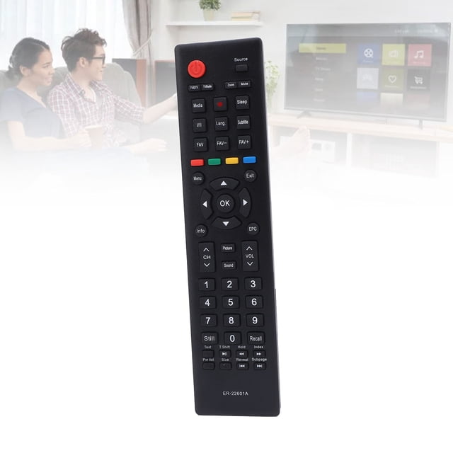 TV Remote, ER-22601A Battería de control remoto Battería Amplia ABS para HL24K20D HL32K20D