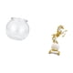 thumbnail image 5 of Acuario de escritorio,Pecera pequeña transparente,pecera,jarrón,mesa,Figura de escritorio,Estante de estatua de caballo para escritorio,oficina,decoración del hogar,Figura decorativa de, 5 of 8