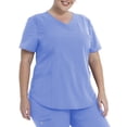 thumbnail image 6 of Scrubstar Women's Antimicrobial Premium Ultimate Mock Wrap Scrub Top, 6 of 11