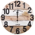thumbnail image 2 of Horloge Murale Style Planches de Londres 1870, 2 of 2