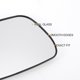 thumbnail image 4 of Reemplazo de vidrio de espejo retrovisor del lado izquierdo del conductor Unique Bargains, vidrio blanco calefaccionado con respaldo, adecuado para TOYOTA Corolla, 4 of 6