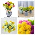 thumbnail image 6 of Morttic 10 Pack Artificial Flowers Dandelion Fake Plants Table Centerpiece Decoration Plastic Decor Greenery Faux Plant Outdoor Indoor Home Garden Bedroom Bathroom Office Wedding Party DIY Room, 6 of 7