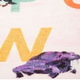 thumbnail image 2 of Eric Carle Elementary Pink Alphabet Kids Area Rug Pink/Blue, 6'6"x9'5" Rectangle, 2 of 10