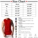 thumbnail image 3 of Men's Tank Top Muscle Men's Sports Casual Solid Color Men's Sleeveless Sweetheart T-shirtXL, 3 of 5