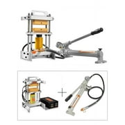 Dabpress 10 Ton Heat Press Machine Bundle Kit, Hand Pump Included